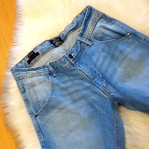 Industrialize Denim Co. Light Blue Boot Cut Mens Jeans#-1404